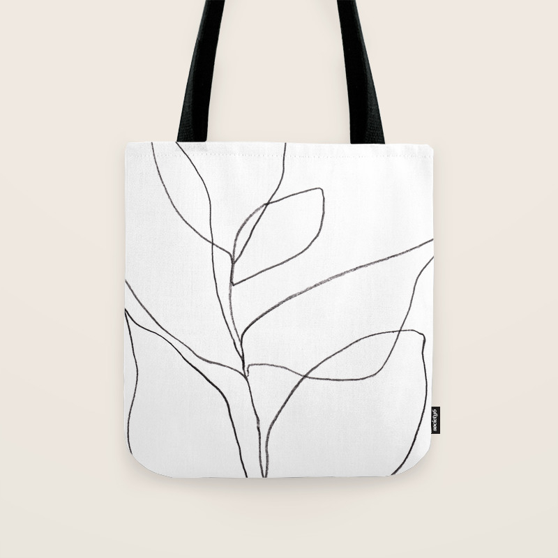 minimal tote bag