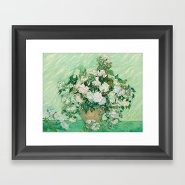 Roses, Vincent Van Gogh Framed Art Print