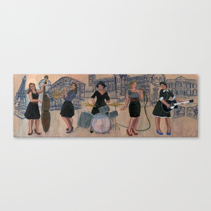 The swing states Canvas Print