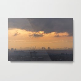City Sky. Metal Print | Sunset, Color, City, Digital, Sky, Photo, Missisauga, Toronto, Clouds 