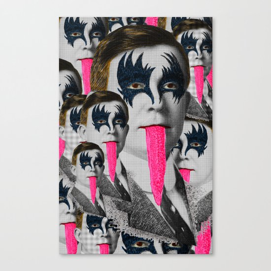 kiss Canvas Print