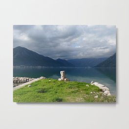 A Green Coast Metal Print | Digital, Freedom, Light, Kotor, Balance, Photo, Life, Walking, Fjord, Solangarden 