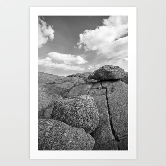 Stepping Stones Art Print