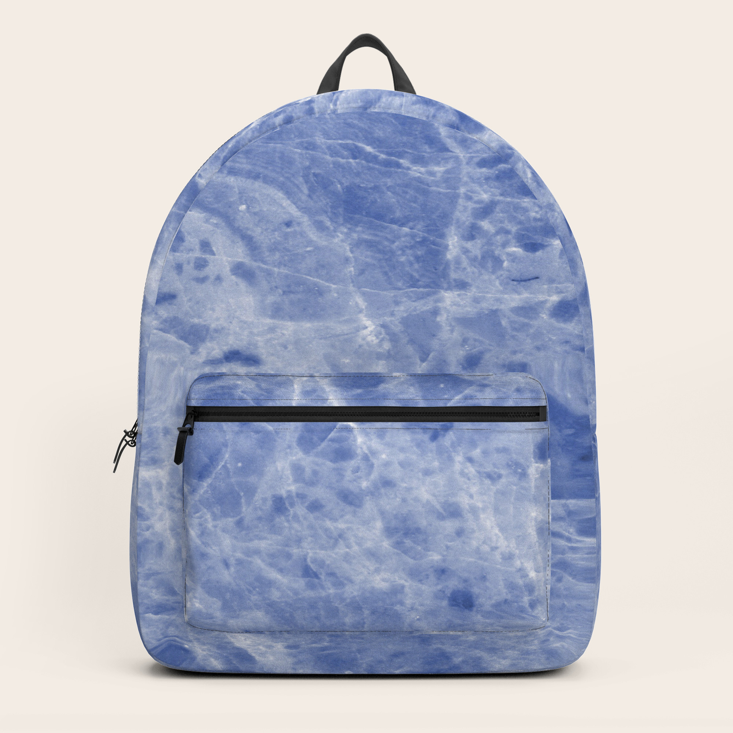 blue marble backpack