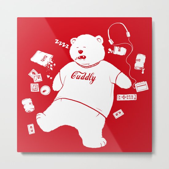 Lonely Nights Metal Print