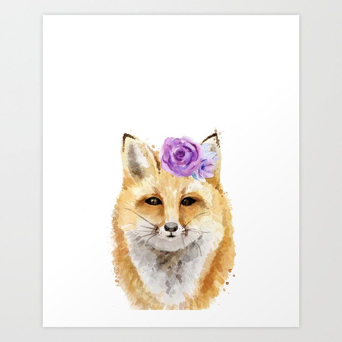 Discover the motif RED FOX by Art by ASolo as a print at TOPPOSTER