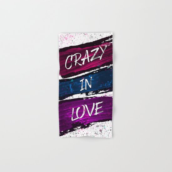 Crazy in Love Hand & Bath Towel