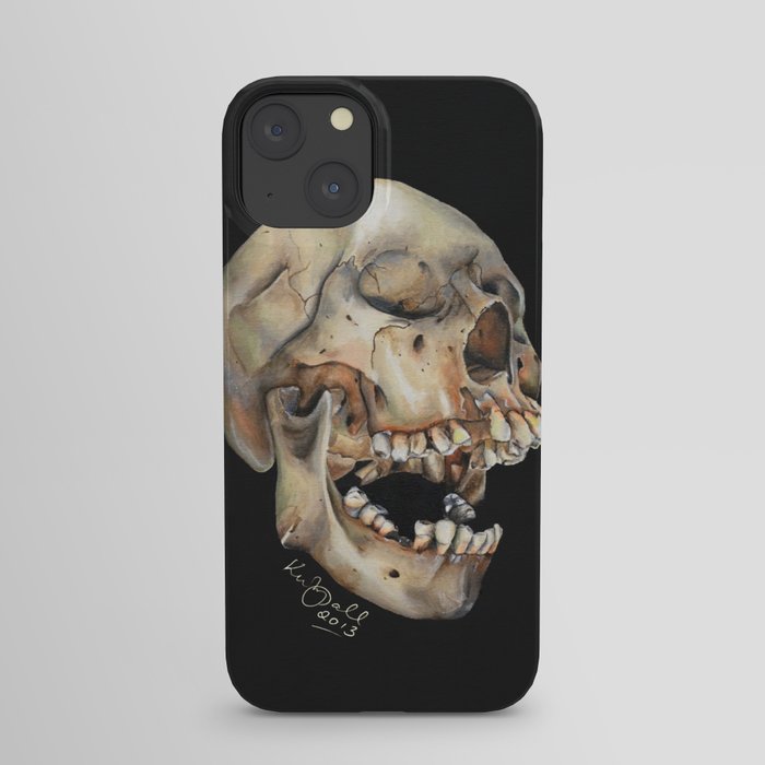 Open Mouth Skull iPhone Case