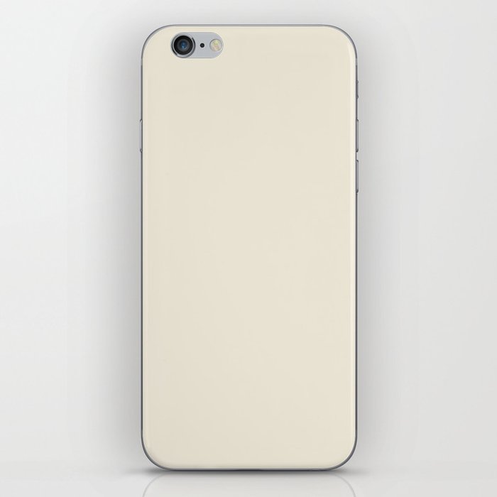 Off White Cream Solid Color Pairs PPG Milk Paint PPG1098-1 - All One Single Shade Hue Colour iPhone Skin