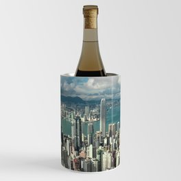 Hong Kong city scape Wine Chiller
