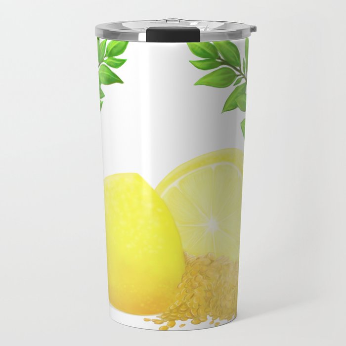 When Life Gives You Lemons, You Paint That **** Gold Travel Mug