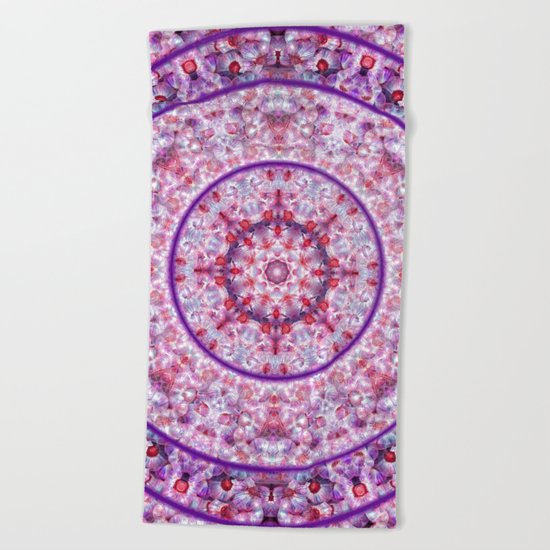 Compass Point Kaleidoscope 2 Beach Towel