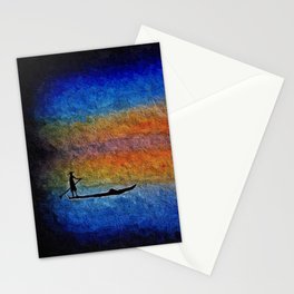 Fisherman from Thailand Stationery Card
