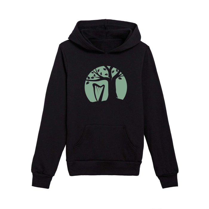Learning the Harp Kids Pullover Hoodie
