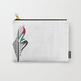Palestinian keffiyeh Carry-All Pouch