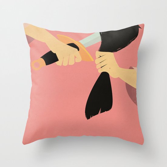 Mulan Throw Pillow