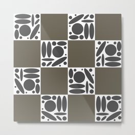 Geometric modern shapes 11 Metal Print