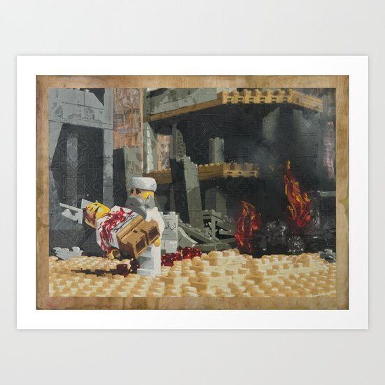 Death of the Innocent, Khost, Afghanistan Art Print