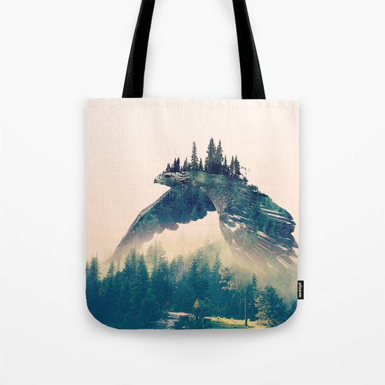 Golden Eagle Tote Bag
