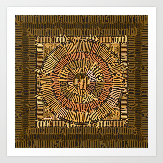 The Summer Wind Art Print
