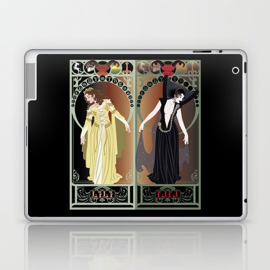 Legend Nouveau - Mirrored Laptop & iPad Skin