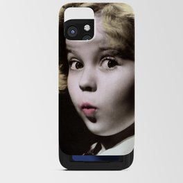 Shirley Temple Oh My Goodness iPhone Card Case