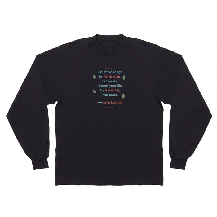 Count Long Sleeve T Shirt