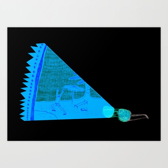 I see summer Art Print