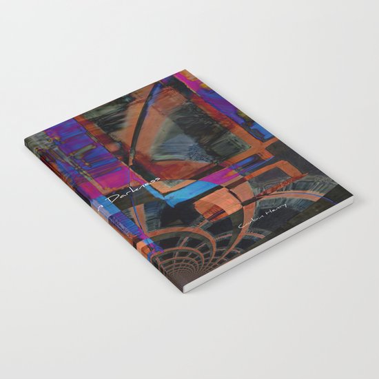 Rising From Darkness Abstract - Happiness - Inspiration Notebook