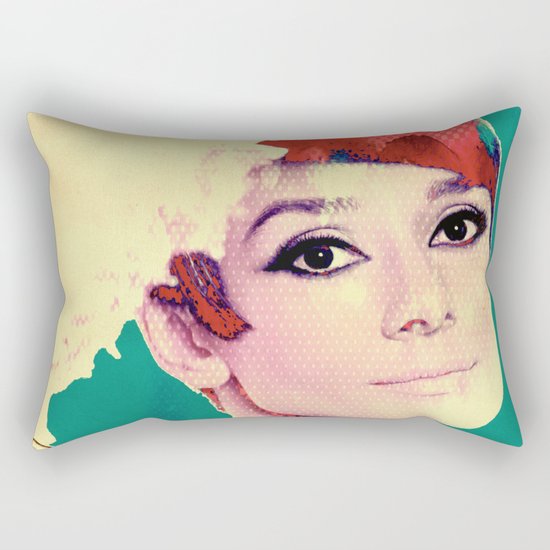 AUDREY HEPBURN Rectangular Pillow
