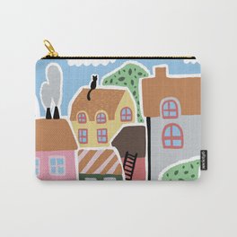 WHO LIVES HERE? no2 Carry-All Pouch