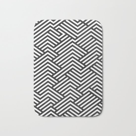 Bw Labyrinth Bath Mat