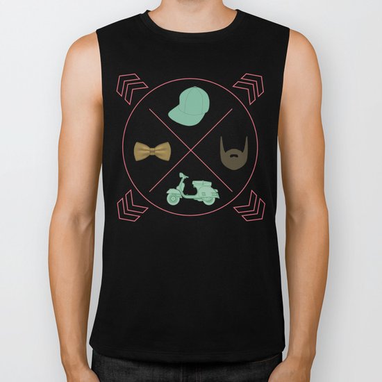 my vision della dolce vita Biker Tank