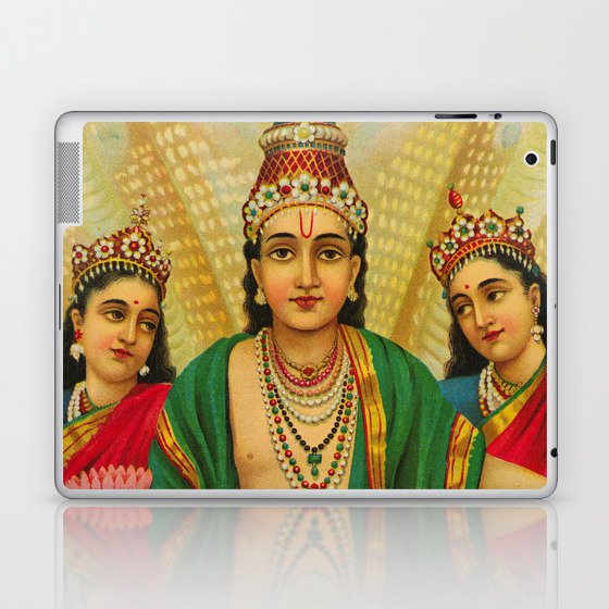 Sesha, King of Nagas by Raja Ravi Varma Laptop & iPad Skin