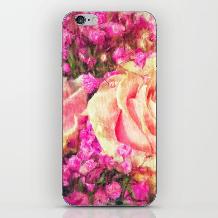 Painted Roses iPhone Skin