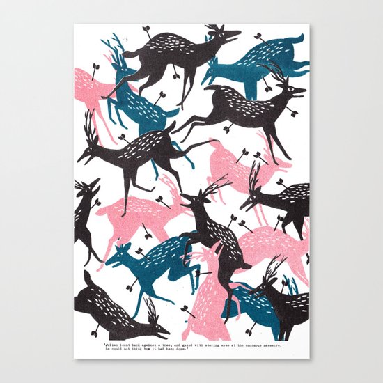 Deer Canvas Print