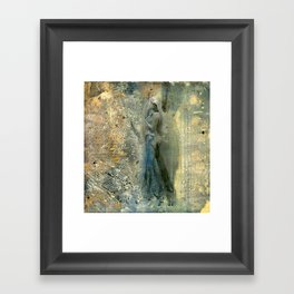 Golden Veil Framed Art Print