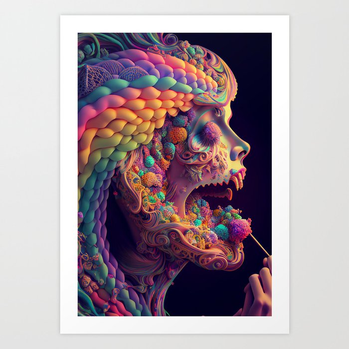 Taste the Rainbow Art Print