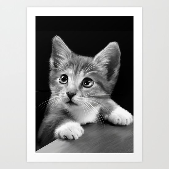 Kitten Art Print