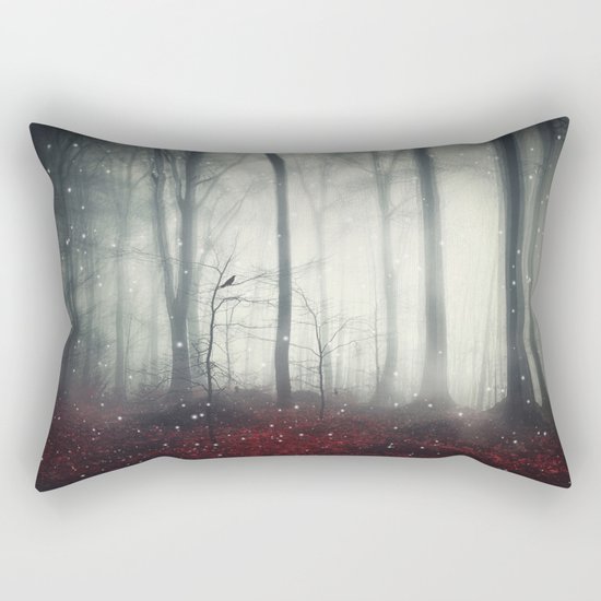 Spaces VII - Dreaming Woodland Rectangular Pillow