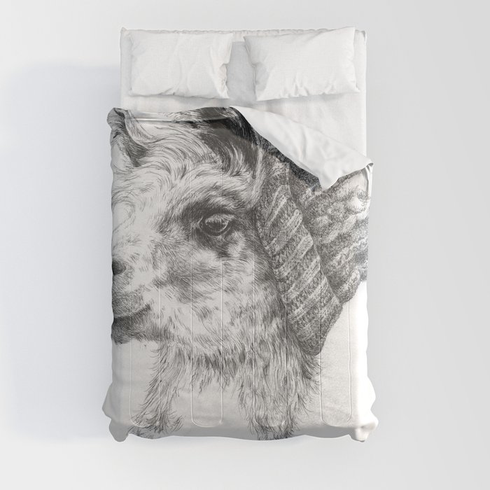 Wooly Llama Comforter