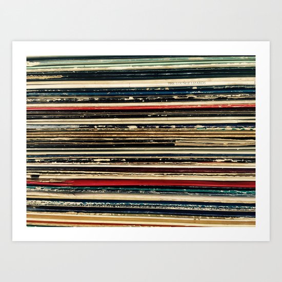 Records Art Print