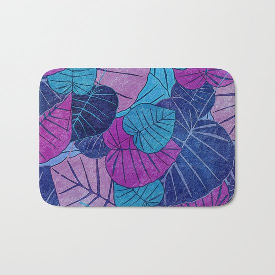 Leaf Pattern 3 Bath Mat