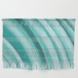 Clean Sweep Blue Abstract Wall Hanging