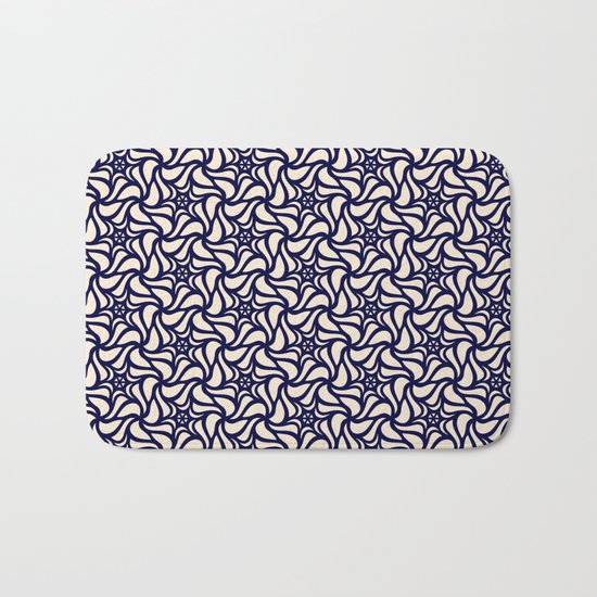Pattern flower 4 Bath Mat