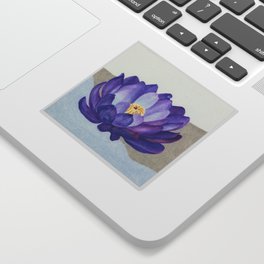 Blooming lotus 3 Sticker