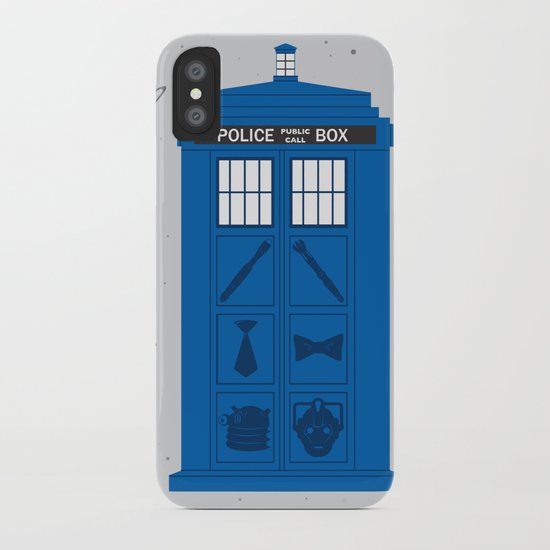 The Tardis Got Some Ink iPhone Case