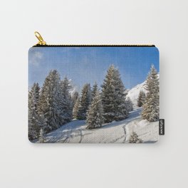 Courchevel 3 Valleys Alps France Carry-All Pouch