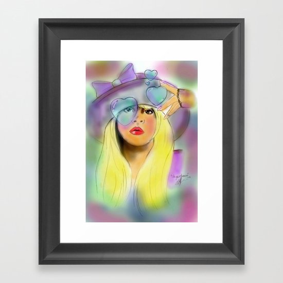 "In Your Dreams" Framed Art Print