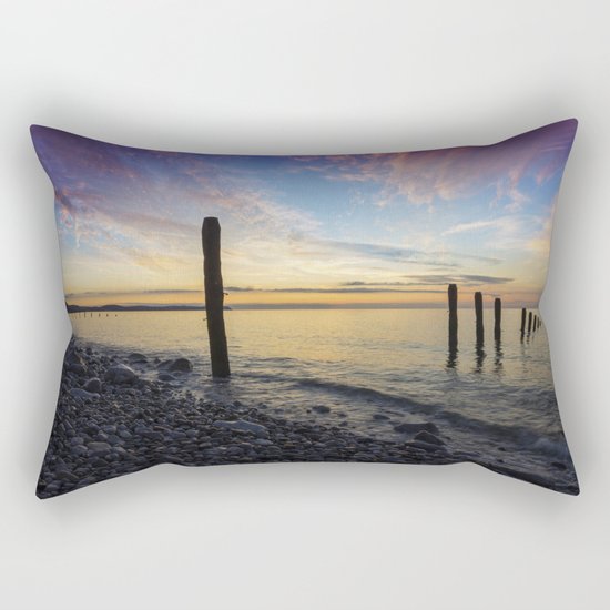 Ocean Sunset Rectangular Pillow